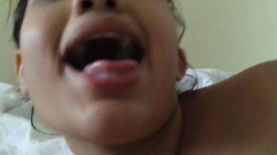 leche en la boca
