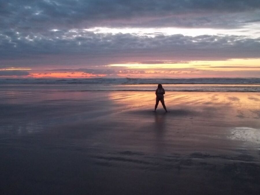 Late Night Beach Walk