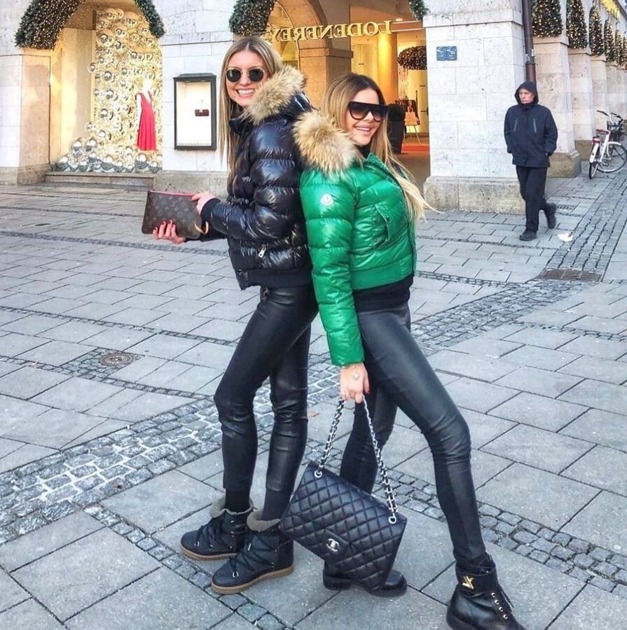 Girls in Puffa Jackets