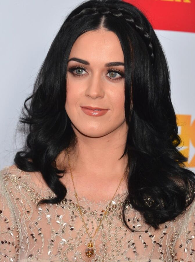 Katy Perry Transparent Dress With Visible Breasts