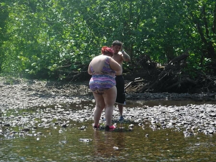 Saggy white trash nn