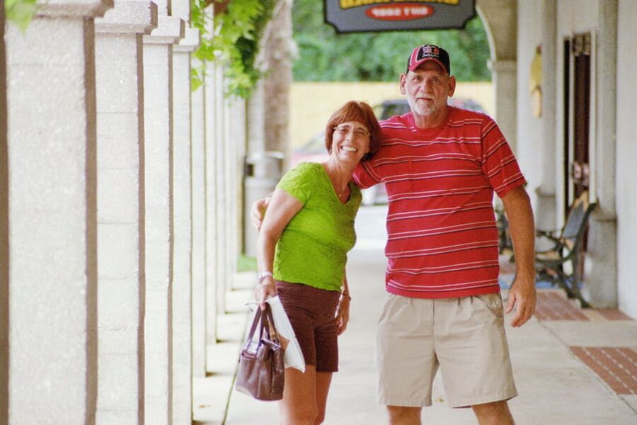 . Florida couple nude