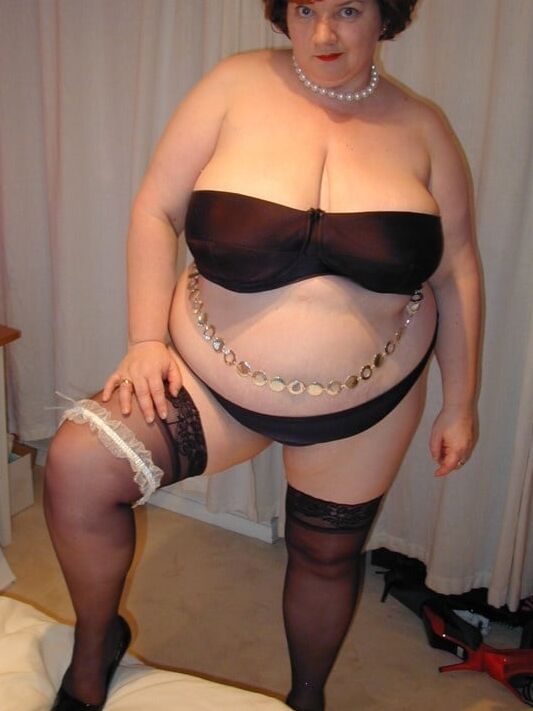 Chrisg Black bra &amp; knickers