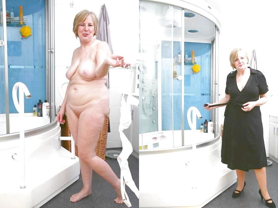 dressed undressed mature amateurs