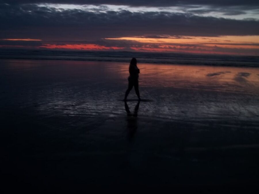 Late Night Beach Walk