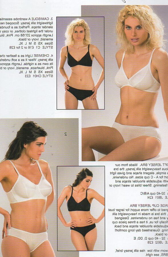 Vintage Sulis Catalogue - Silk Lingerie