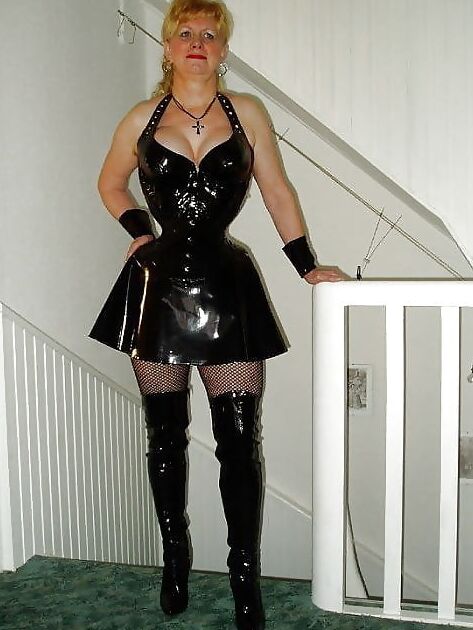 Leather and smiles - so good