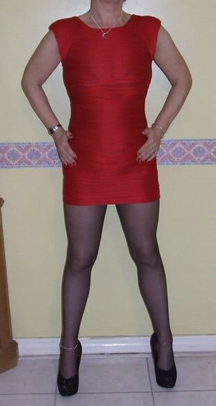 Uk Milf Jane in Red
