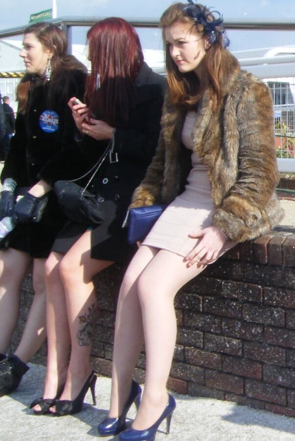 Street Pantyhose - Brit Trash at the Races