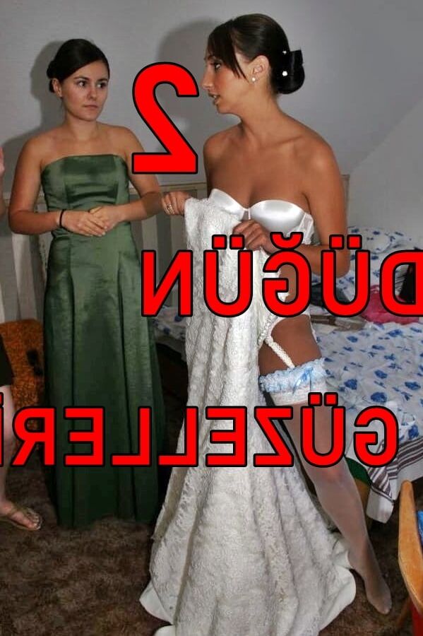 Dugun guzelleri wedding dress naylon socks evli fetish turk