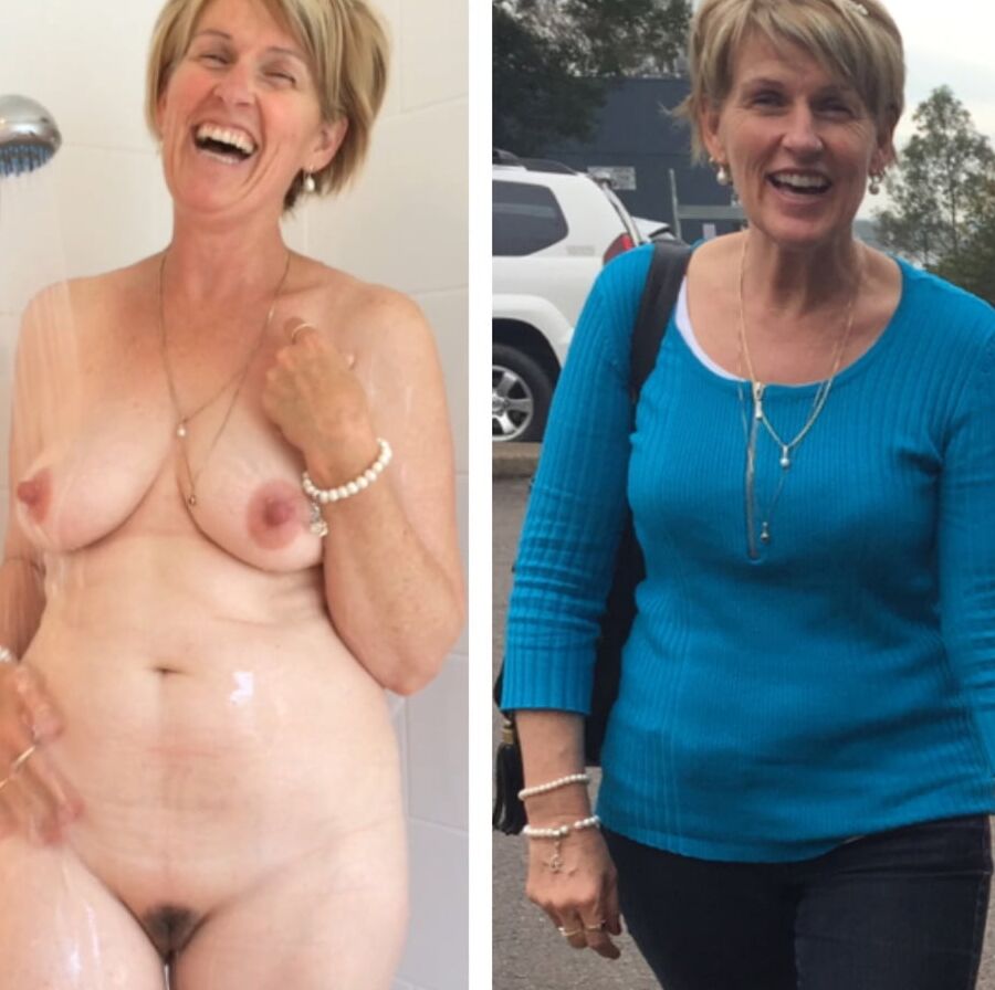 Sexy dressed-undressed grannies