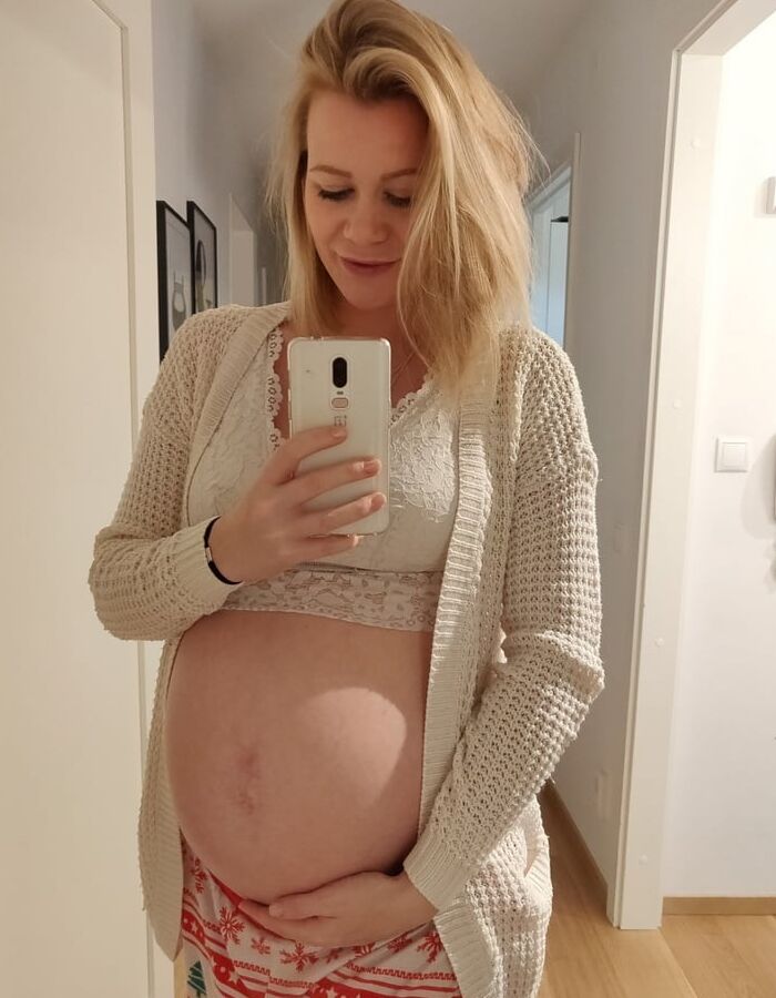 Show Your Pregnant Bellies you Fertile Whores