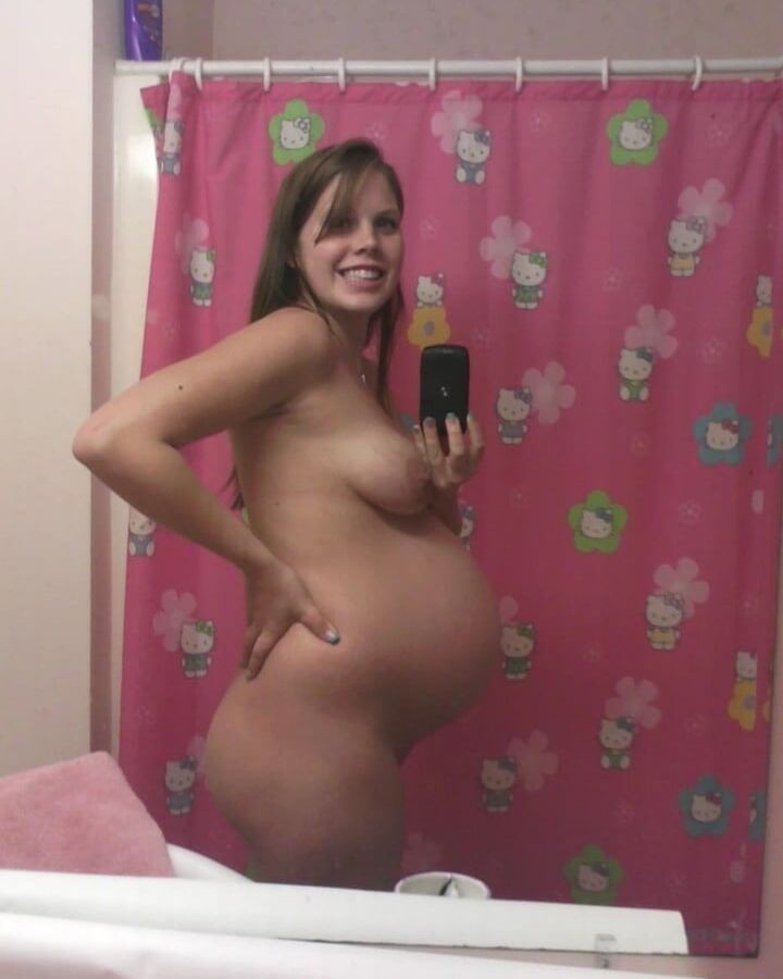 Pregnant amateur mix