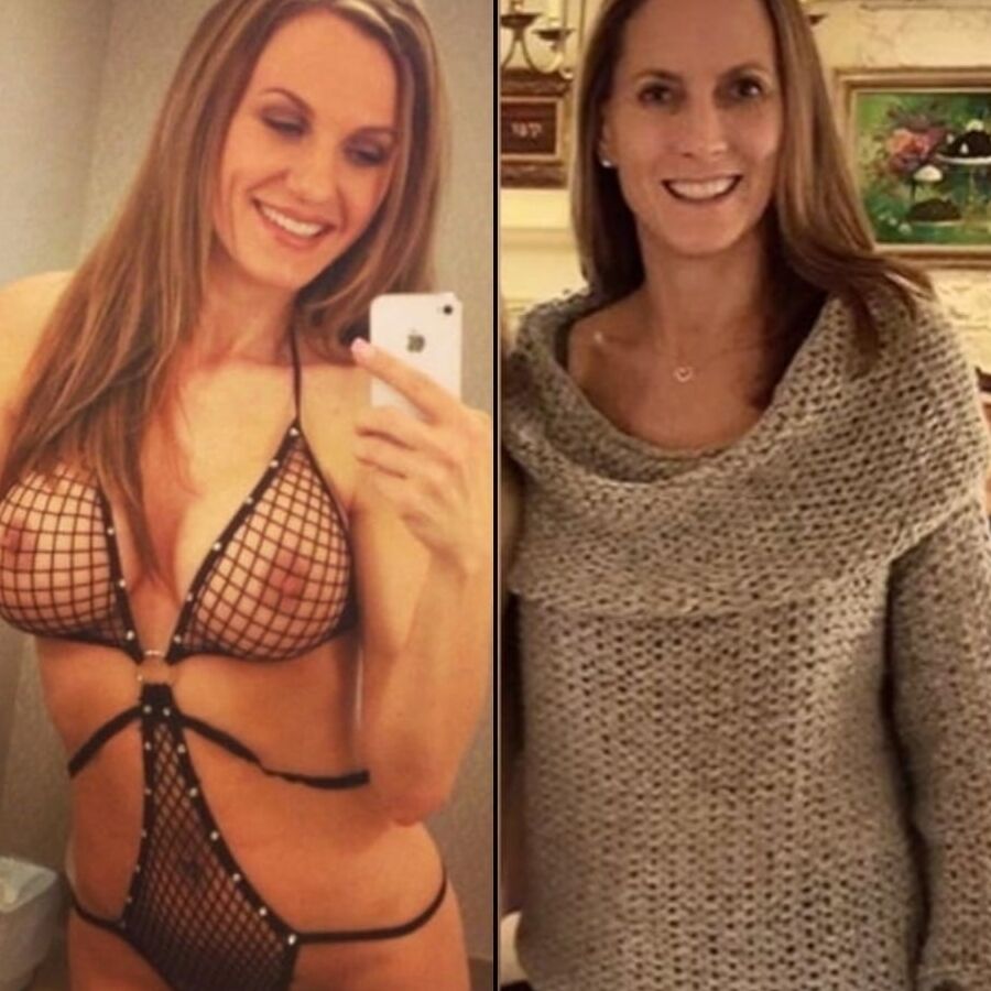 Mature mix dressed undresed