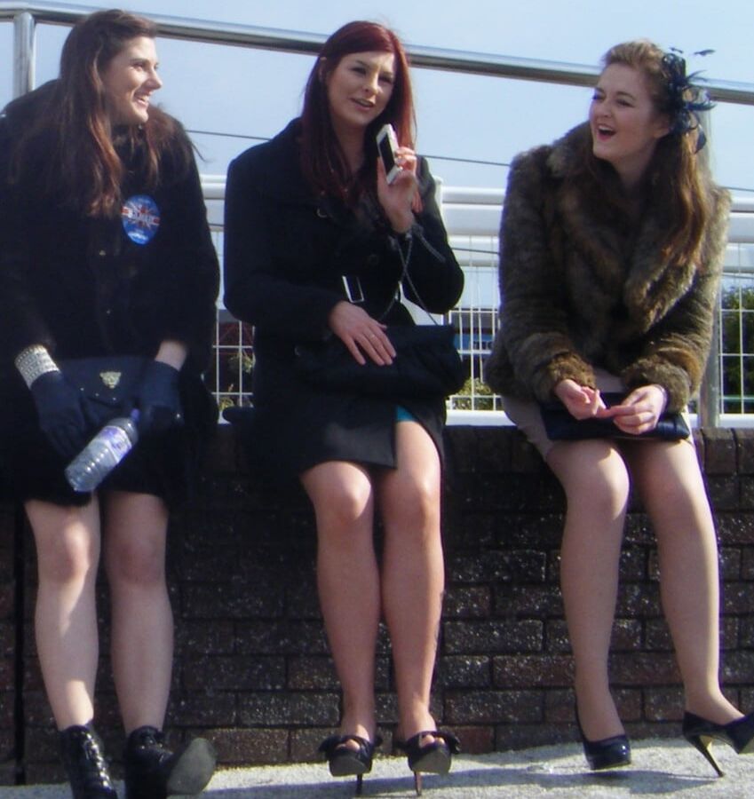 Street Pantyhose - Brit Trash at the Races