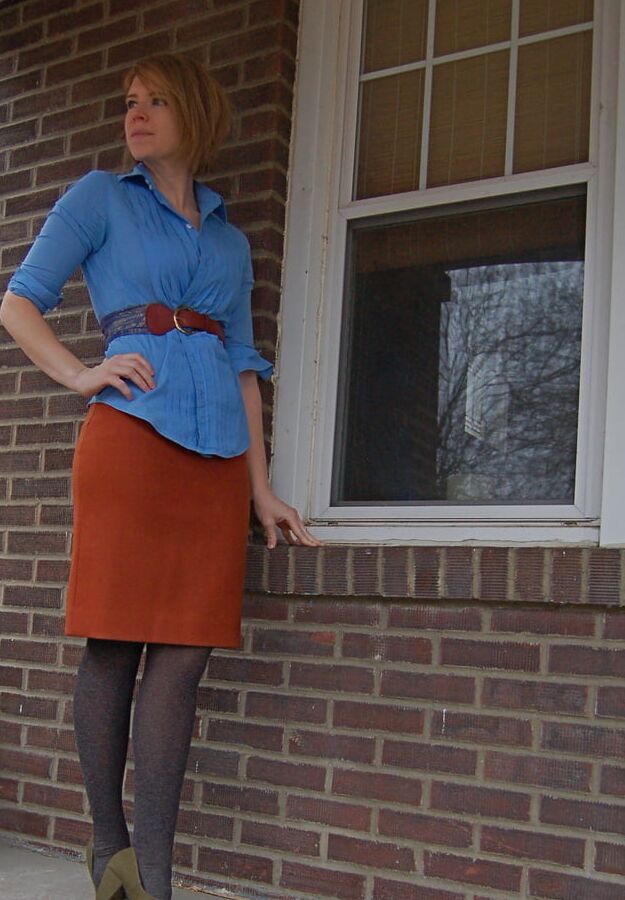 USA Fashionista Wife in Tights