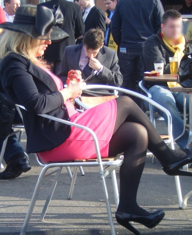 Street Pantyhose - Brit Trash at the Races