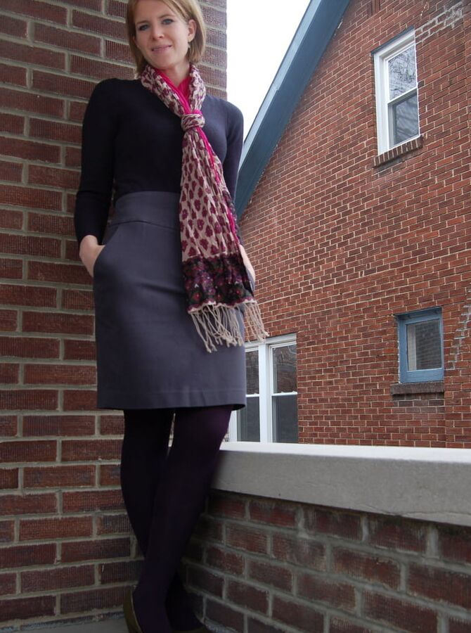 USA Fashionista Wife in Tights