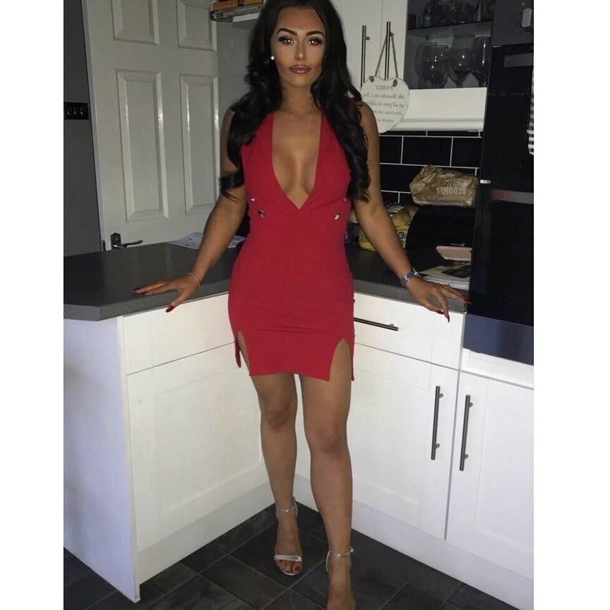 Sexily dressed