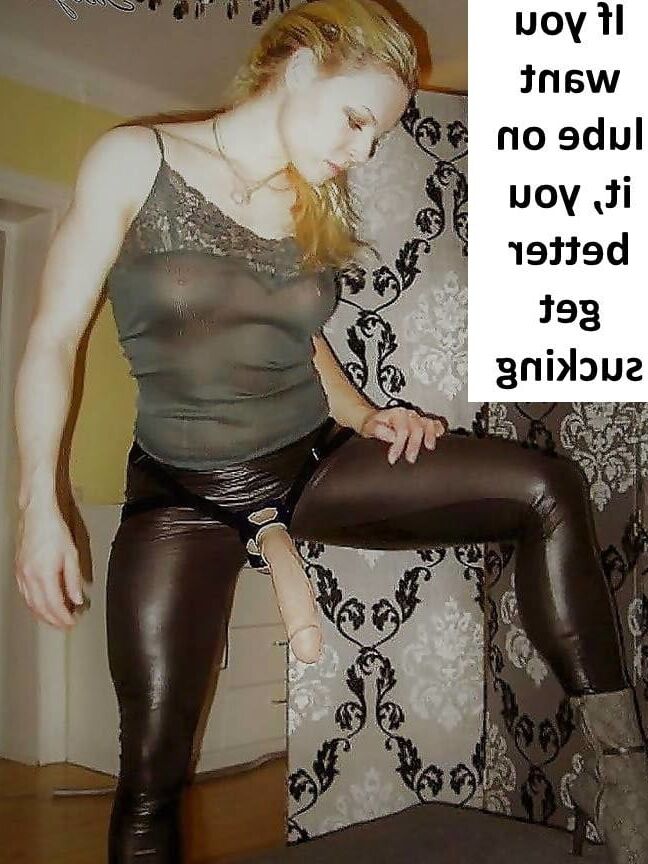 ALL NEW STRAP ON AND PEGGING CAPTIONS