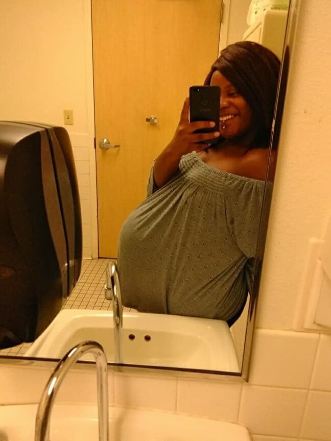 sexy ebony facebook pregnant monique