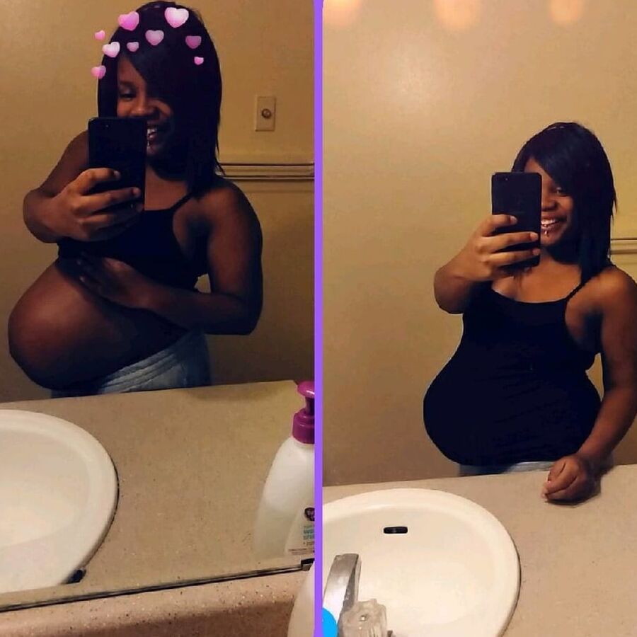 sexy ebony facebook pregnant monique