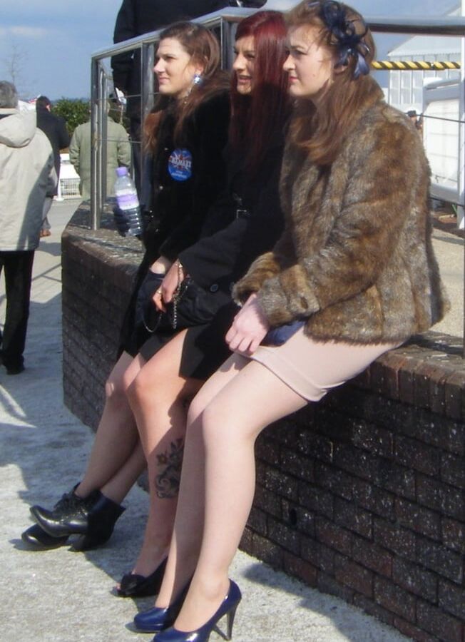 Street Pantyhose - Brit Trash at the Races