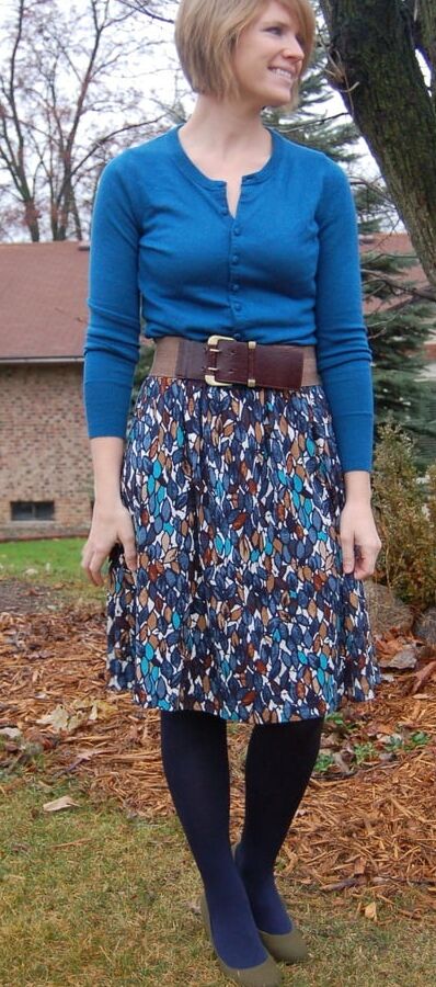 USA Fashionista Wife in Tights