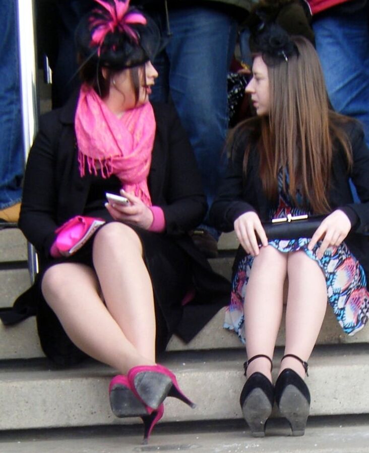 Street Pantyhose - Brit Trash at the Races