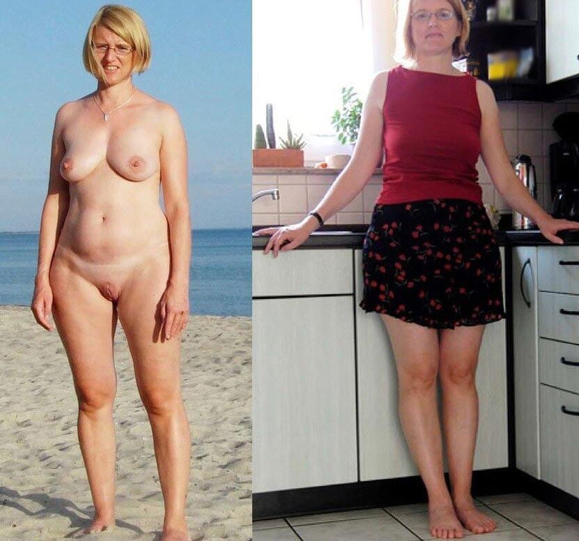 Sexy dressed-undressed grannies
