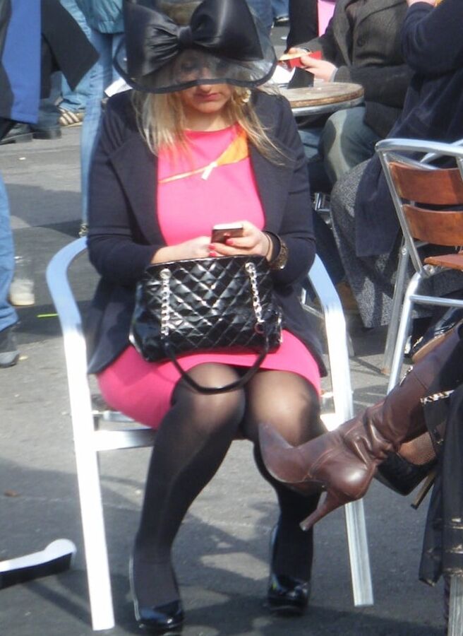 Street Pantyhose - Brit Trash at the Races
