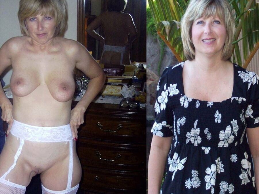 Sexy dressed-undressed grannies