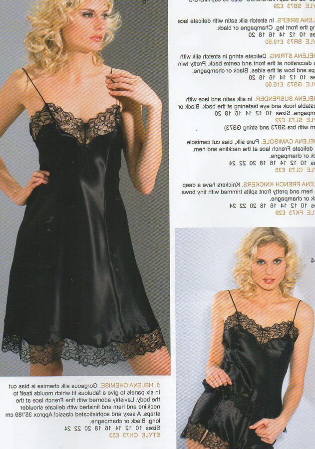 Vintage Sulis Catalogue - Silk Lingerie