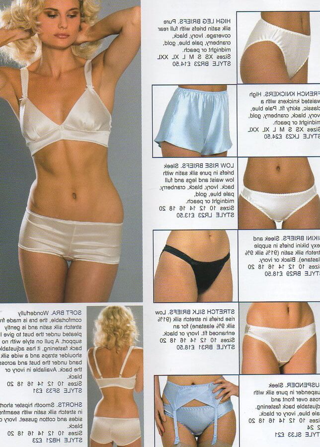 Vintage Sulis Catalogue - Silk Lingerie