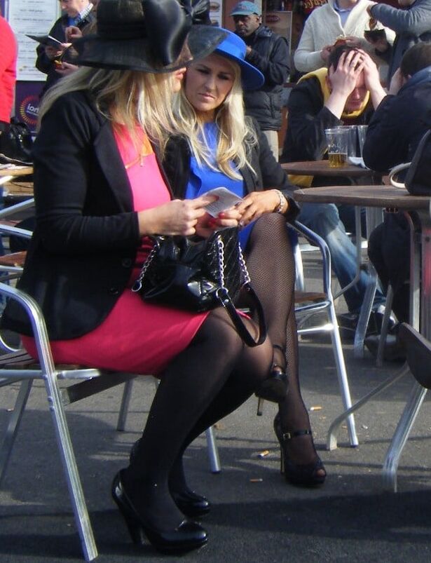 Street Pantyhose - Brit Trash at the Races
