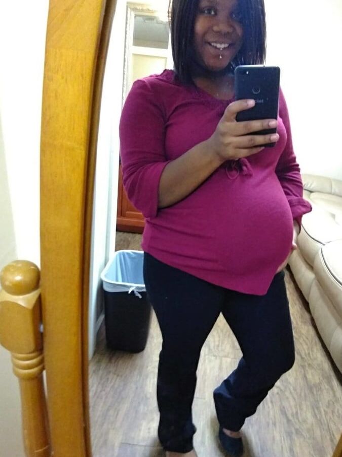 sexy ebony facebook pregnant monique