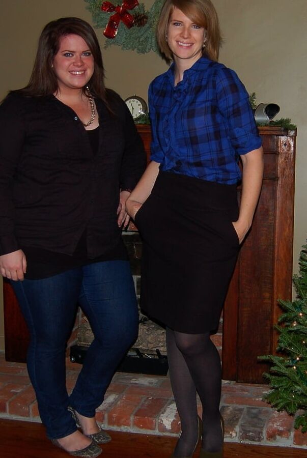 USA Fashionista Wife in Tights