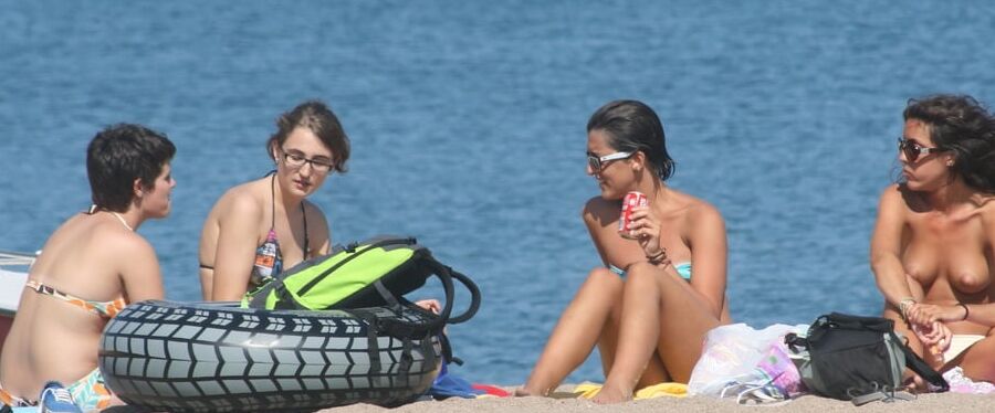 Sur les plages
