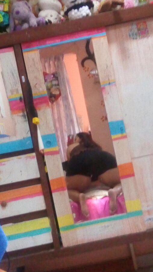 gordibuena mexicana muestra nalgotas en licra, campechana