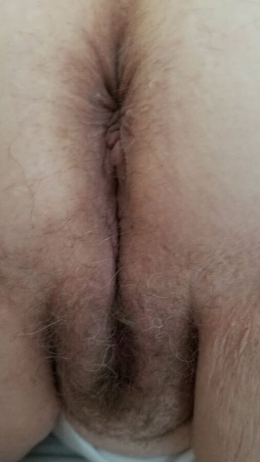 Hairy BBW Wife&;s Cunt, Ass &amp; Tits