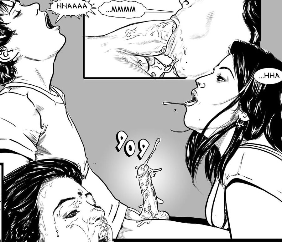 Comic love story of rich aunty