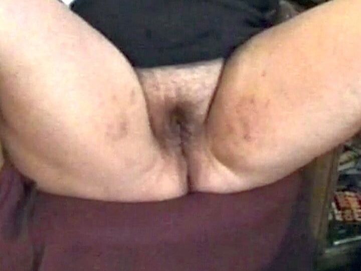 Hairy BBW Wife&;s Cunt, Ass &amp; Tits