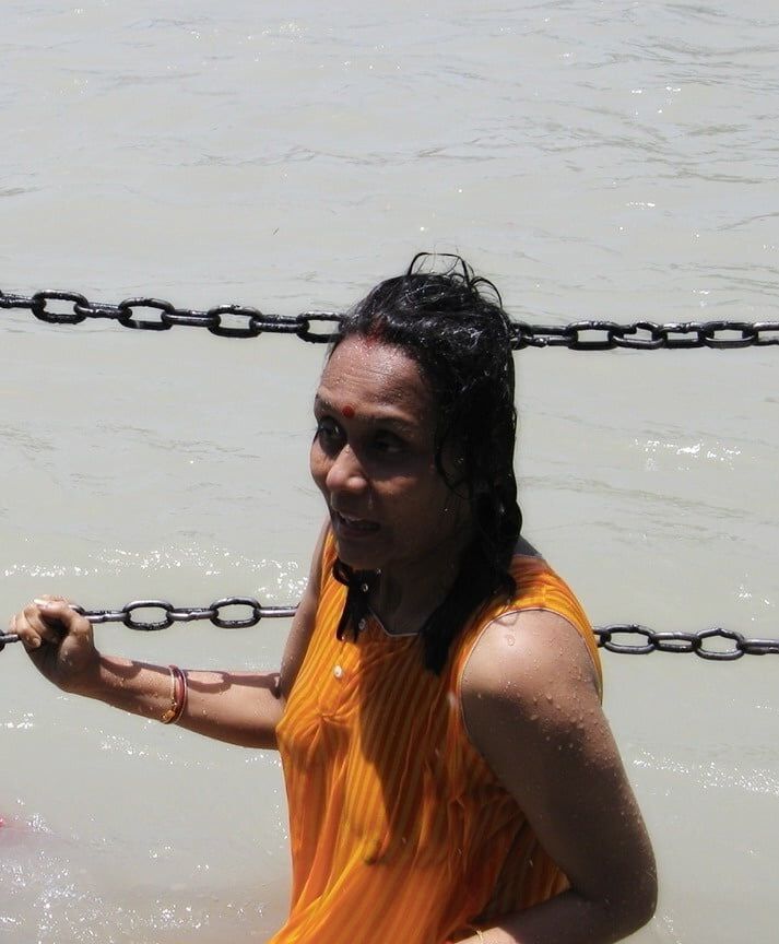 Indian aunty wet