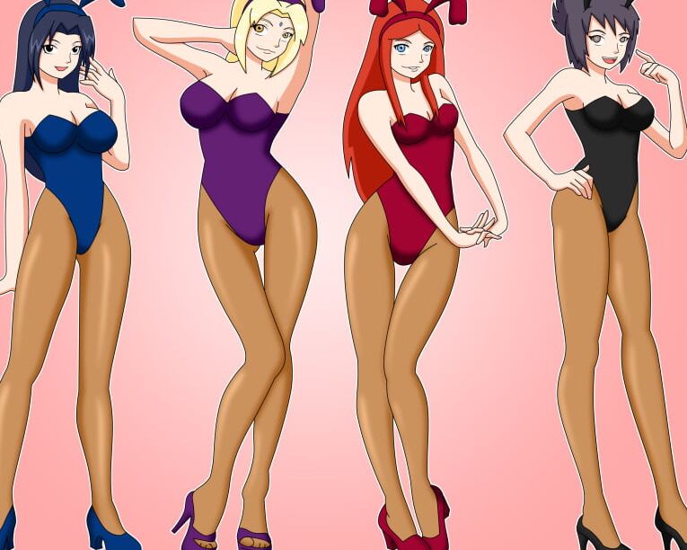 Naughty anime girls .