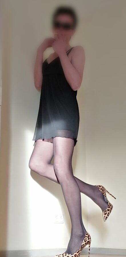 Nylon Slut Short Haired