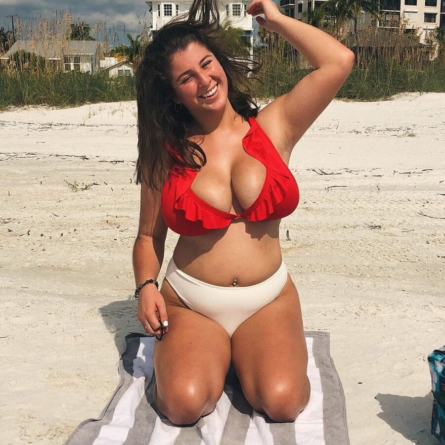 Busty woman