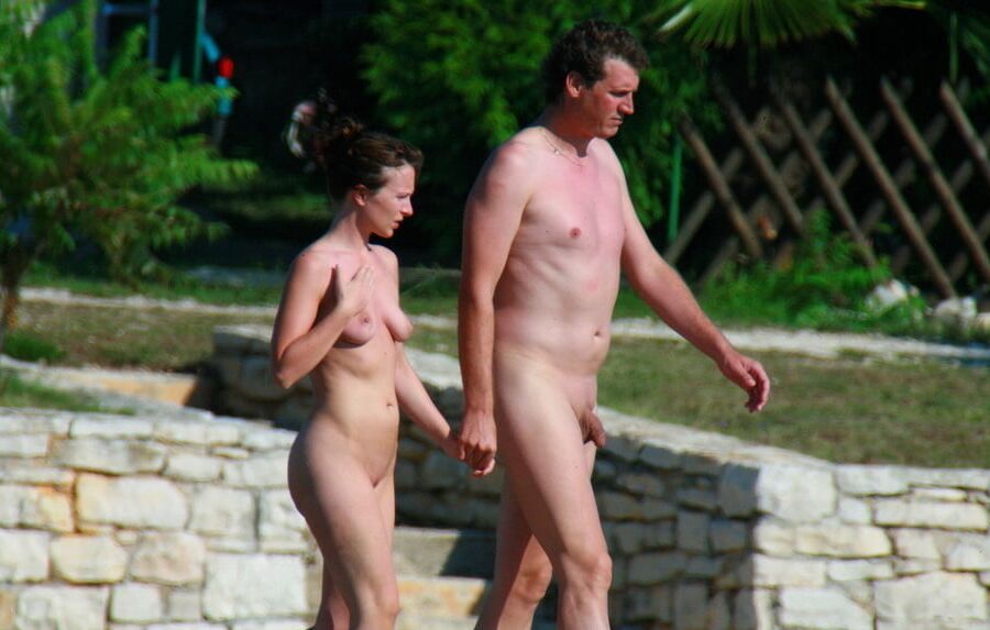 Naked Czech Couple in Fkk Resort