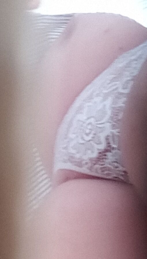 Real voyeur upskirt lady