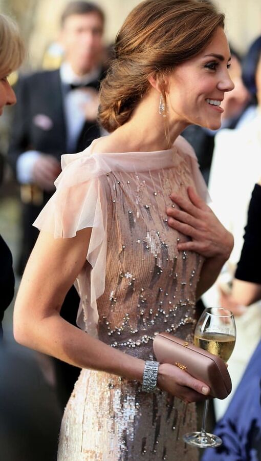 Kate Middleton pulling lots of cute faces