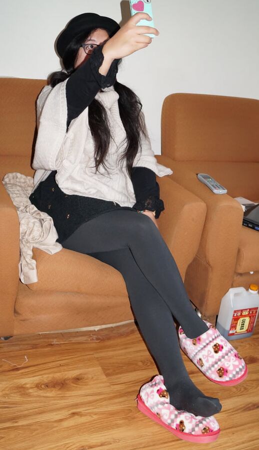 Japanese wives in pantyhose
